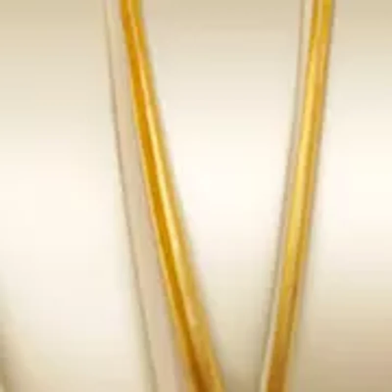 Red Gold Tone Watch and Bracelet Set