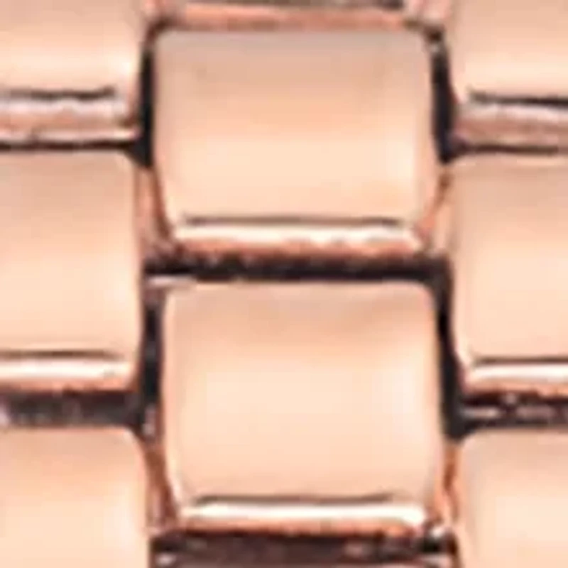 Rose Gold Tone Bracelet Watch