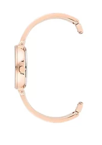 Gold Metal Black Diamond Set
