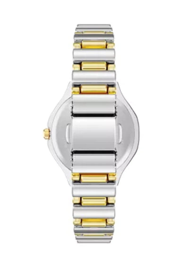Two Tone Analog Watch