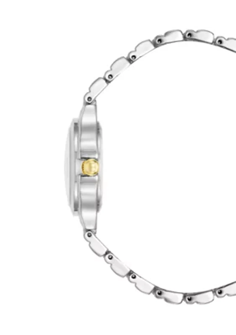 Two Tone Analog Watch