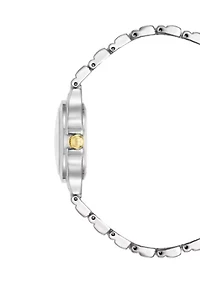 Two Tone Analog Watch