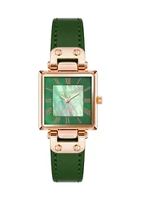 Green Rose Gold Watch