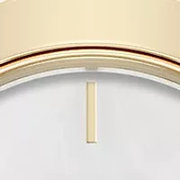 Quartz Interchangeable Bezel Gold-Tone Alloy Metal Watch Set