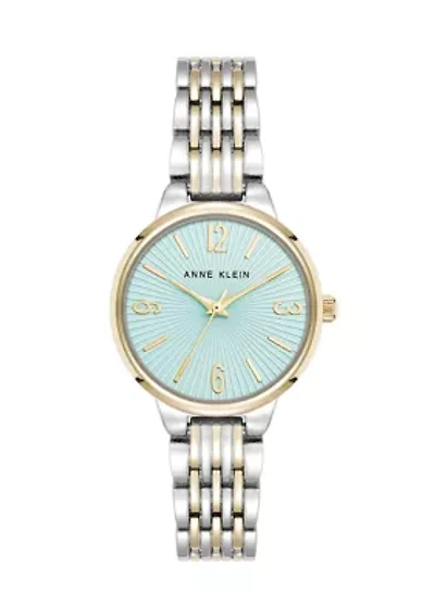 Quartz  Charming Two-Tone Alloy Metal Watch