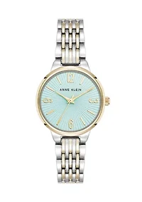 Quartz  Charming Two-Tone Alloy Metal Watch