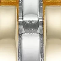 Quartz Classy Two Tone Metal Alloy 30 Millimeter Watch