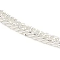 Sterling Silver Double Box Chain Bracelet