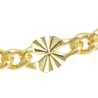 Diamond Cut Disc Bracelet