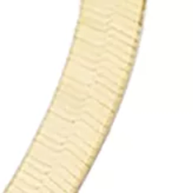 Gold Plated Herringbone Bracelet