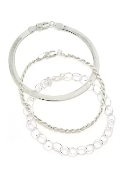 3 Strand Bracelet Set