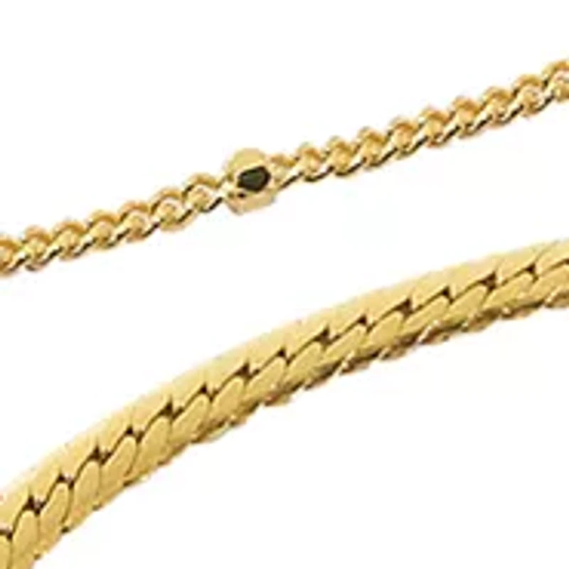   Set of 3 Chain Bracelets 