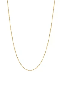 Gold Plated 18" Chain Necklace