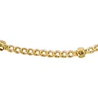 Gold Plated 18'' Chain Link Necklace