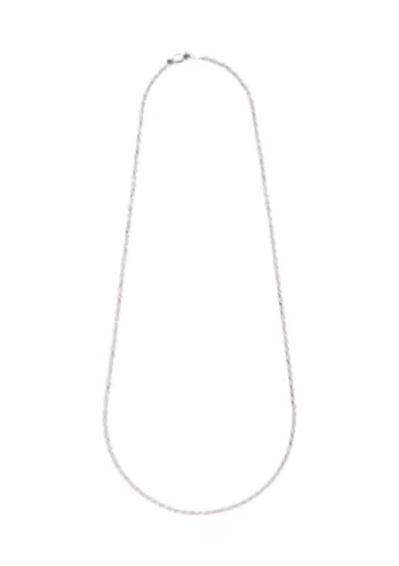 20" Rope Chain Necklace 