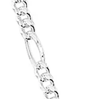 Silver Plated Figaro Chain