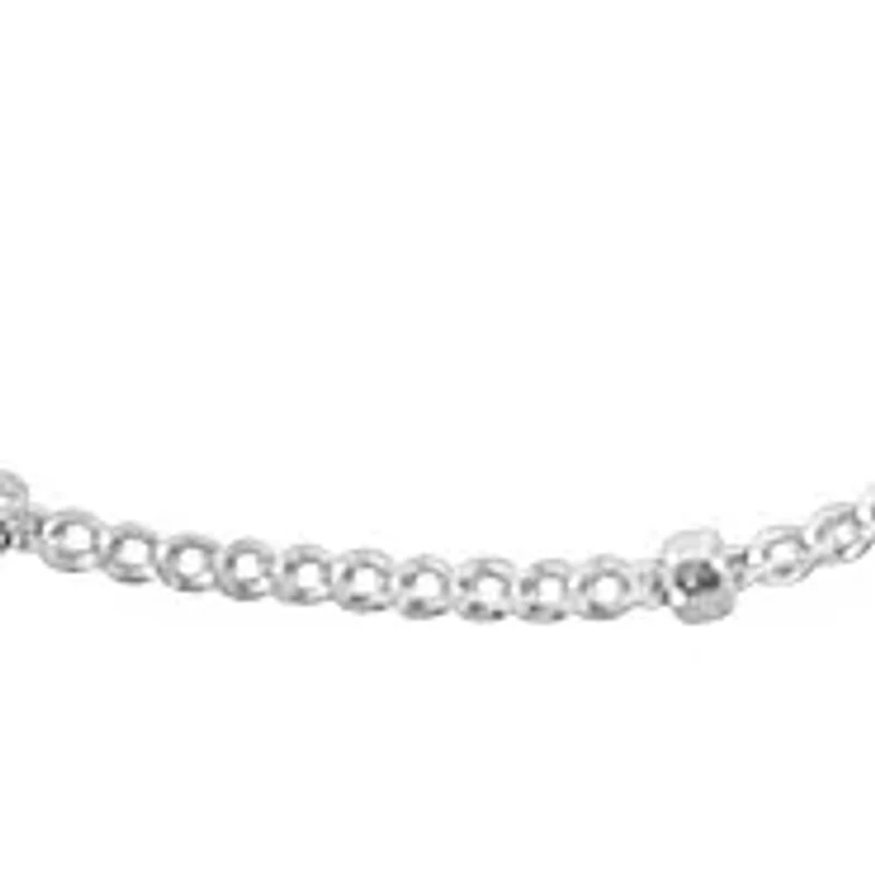 Silver Plated 18'' Chain Link Necklace