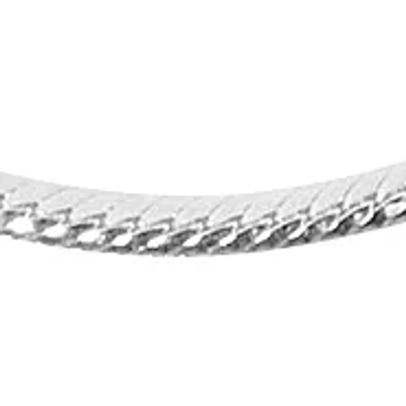 Silver Plated 18'' Chain Link Necklace