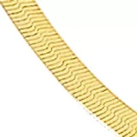 Gold Over Fine Silver Plated Chain Necklace
