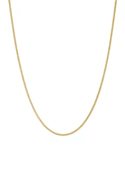 Fine Gold Plated Chain Necklace