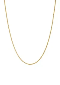 Fine Gold Plated Chain Necklace