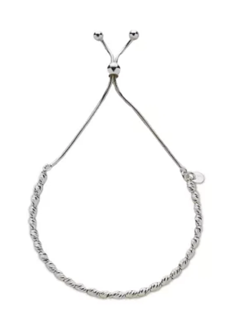 Sterling Silver Open Link Bracelet