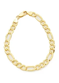8 Inch Figaro Bracelet