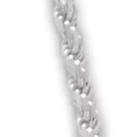 Sterling Silver 80 Rope Necklace