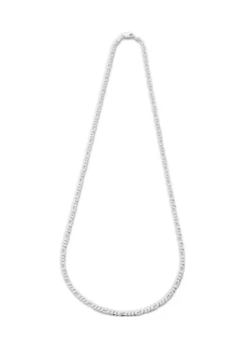 Sterling Silver Figaro Necklace