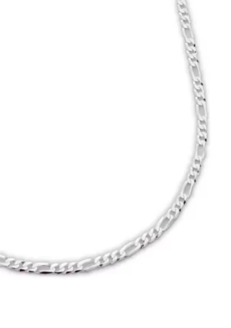 Sterling Silver Figaro Necklace