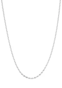 Sterling Silver Small Chain Link Necklace