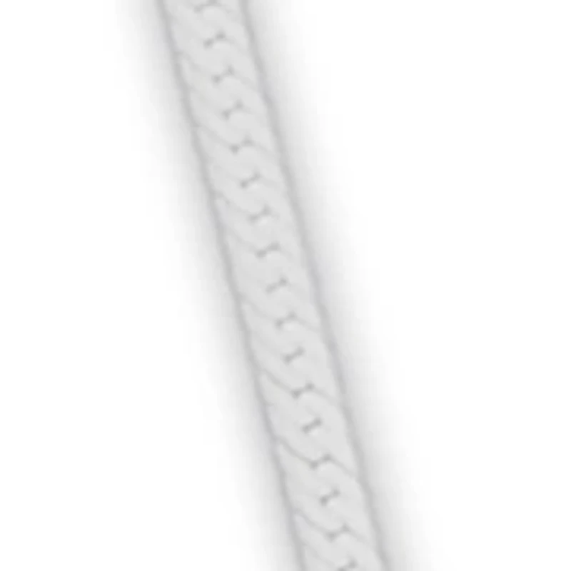 Sterling Silver Herringbone Necklace