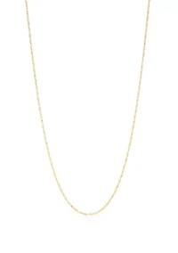 Sterling Silver Single Chain Necklace
