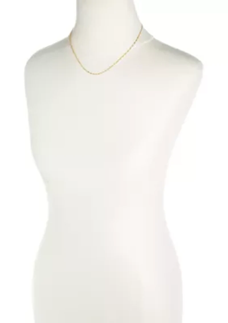 Sterling Silver Single Chain Necklace