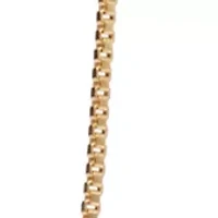 24k Gold over Sterling Silver Box Chain