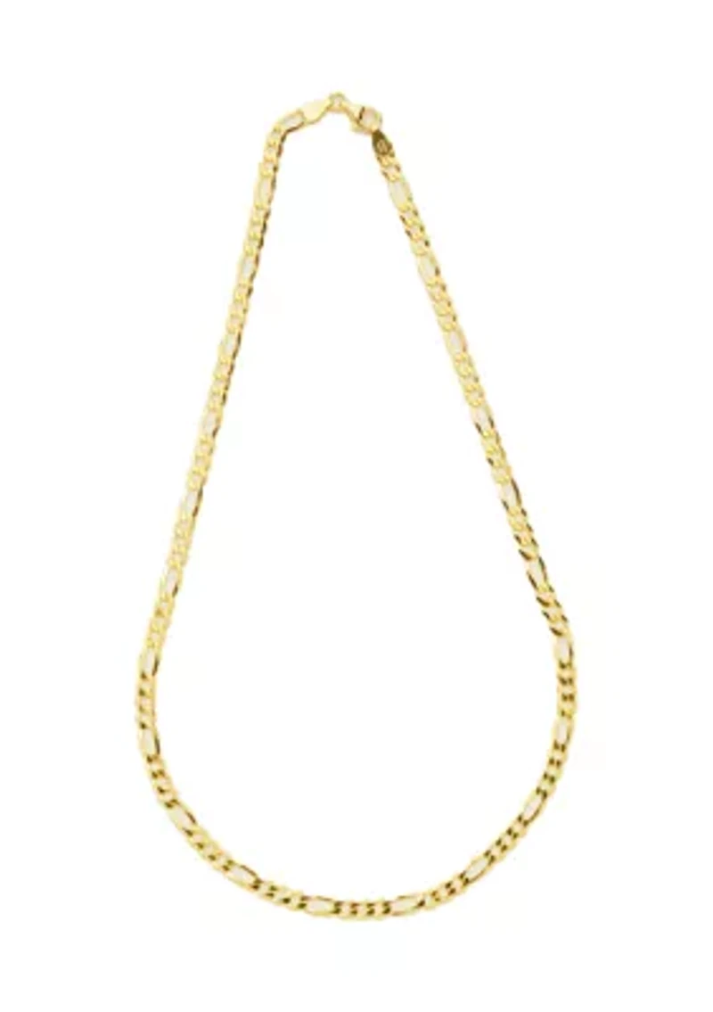 18 Inch Figaro Necklace