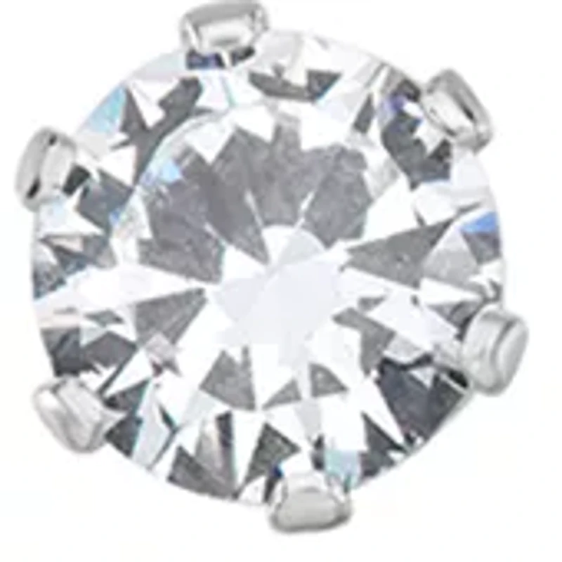 Silver Plate Tennis Bracelet and Earring Set in Light Up Box