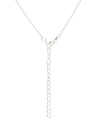 Heart Stone Necklace and Earrings Set