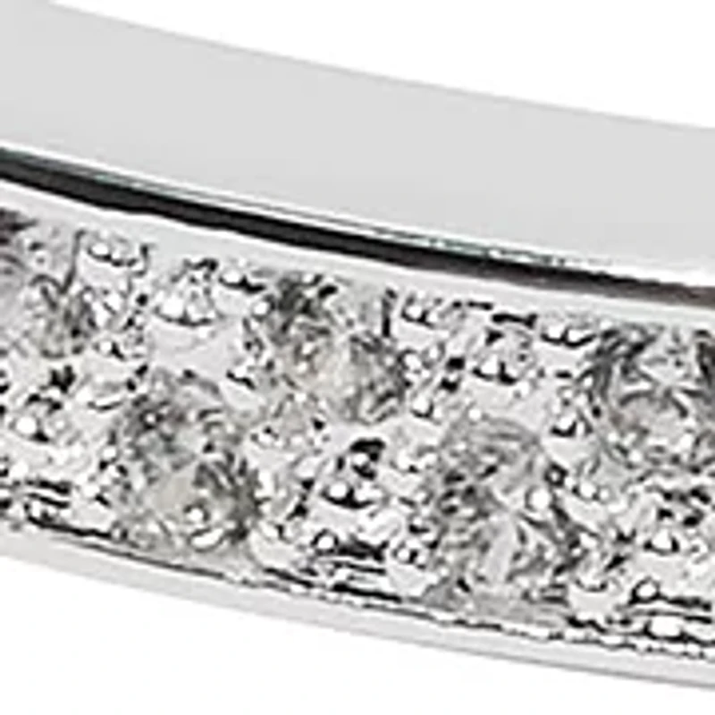 Silver Plated Lab Created Cubic Zirconia Bracelet