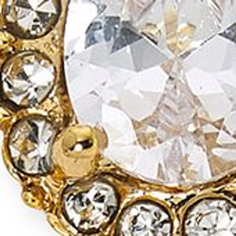 Gold Plated Pendant Necklace and Earring Set in Light Up Box