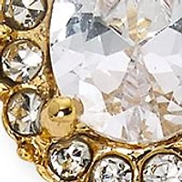 Gold Plated Pendant Necklace and Earring Set in Light Up Box