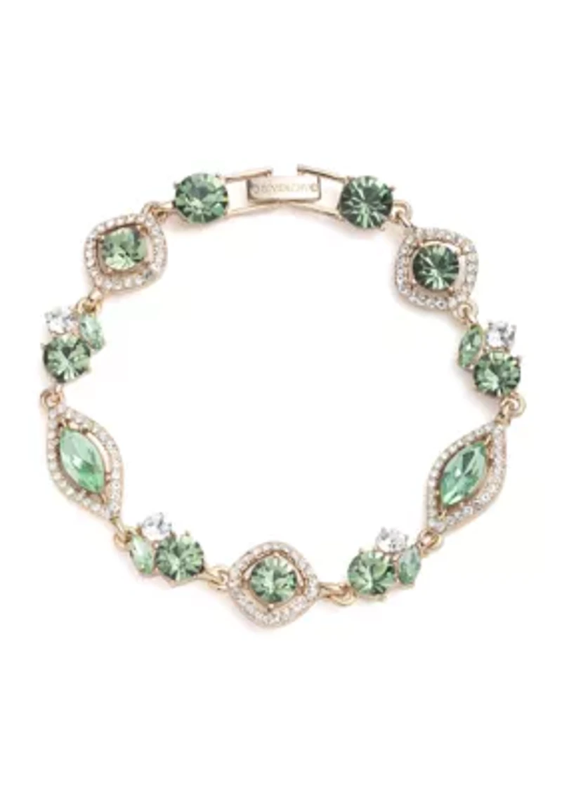 Gold Tone 7.25" Erinite Flex Bracelet