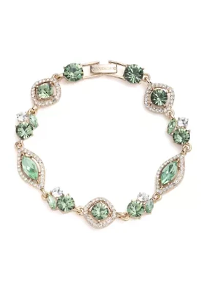 Gold Tone 7.25" Erinite Flex Bracelet