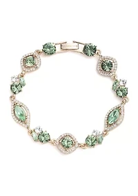 Gold Tone 7.25" Erinite Flex Bracelet