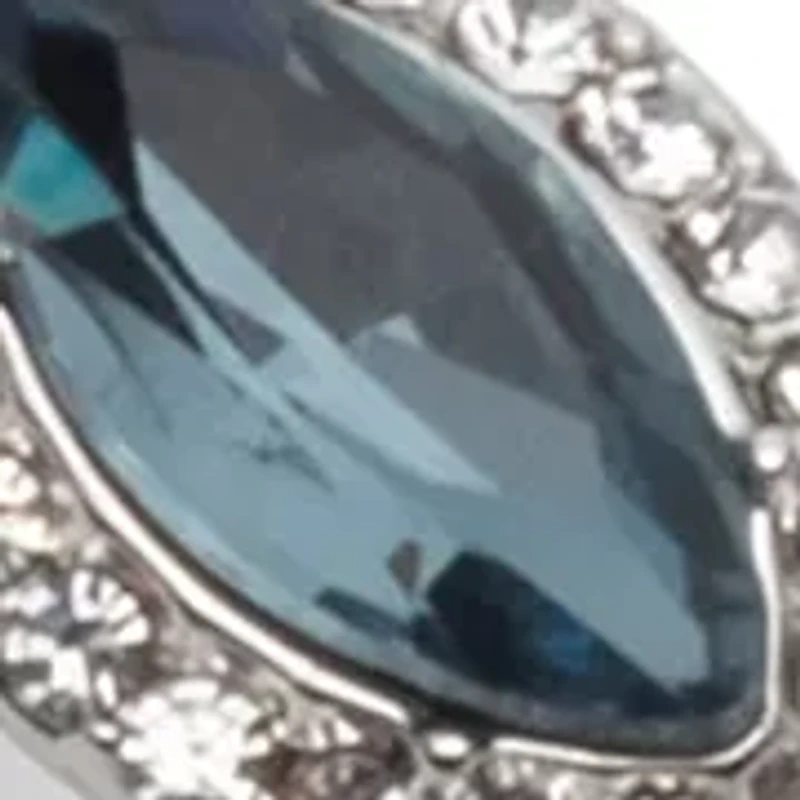 Multi Crystal Statement Flex Bracelet