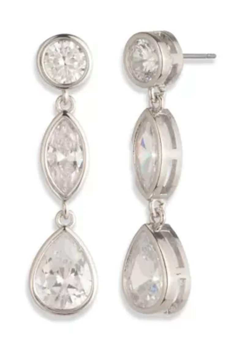 Triple Drop Earrings