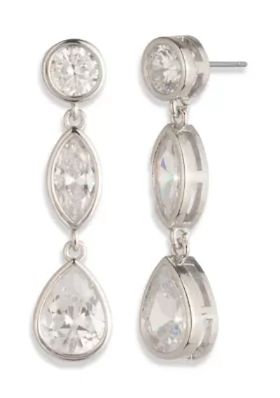 Triple Drop Earrings
