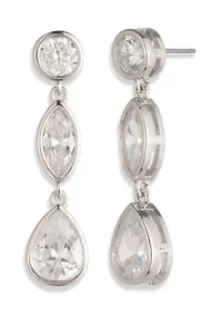 Triple Drop Earrings