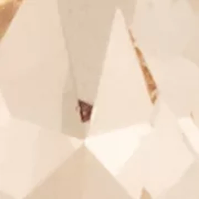 Gold Tone Cameo Pink Double Drop Earrings