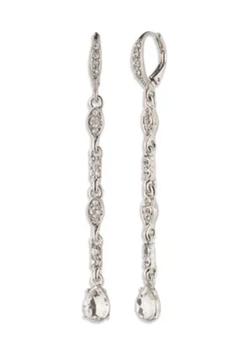 Crystal Linear Earrings